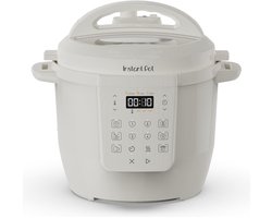 Instant Pot Classic 5,7L Multicooker Sea Salt Wit - 7-in-1 Snelkookpan - Slowcooker - Stomer - Yoghurtmaker - Tot 6 Porties - Tot 70% Sneller Koken