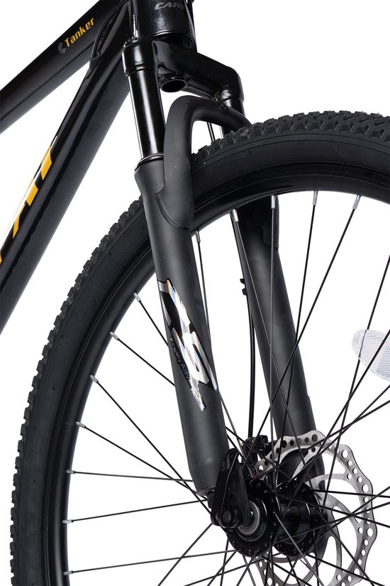Merax 29 inch Hardtail Mountainbike - Aluminium Frame - 21 Versnellingen - 100mm Vering - Mechanische Schijfremmen - Fietsen voor Volwassenen 175-190 cm van Merax — afbeelding 3