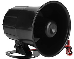 110 dB Geluidssignaal Sirene voor Buitenbeveiliging, Luid Alarm Systeem, Bedrade Alarmsirene