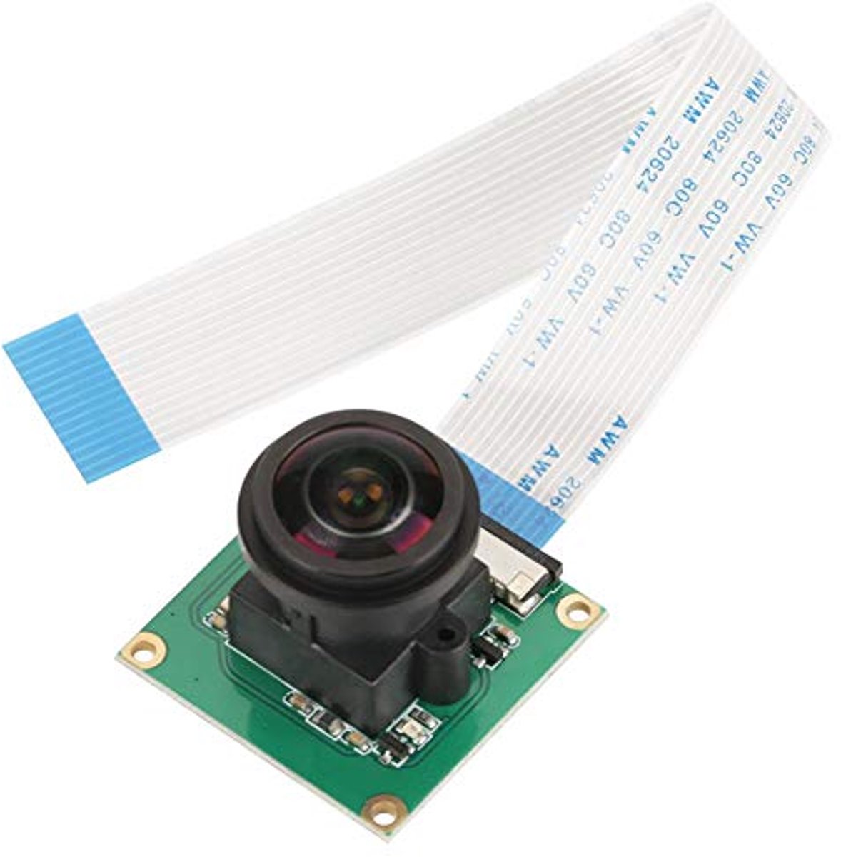 HD 4K cameramodule met 5MP camera en groothoek fisheye-lens voor RPi