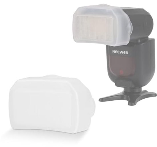 Flash Diffuser voor Vierkante Hoofd Speedlite Flitsers - Licht Modifier ...
