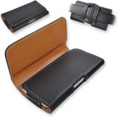 Riem Holster Hoes – Horizontale PU Leren Heuptas met Magnetische Sluiting – Telefoonhouder – Riemclip & Veiligheidslus – Geschikt voor: iPhone 14 Pro