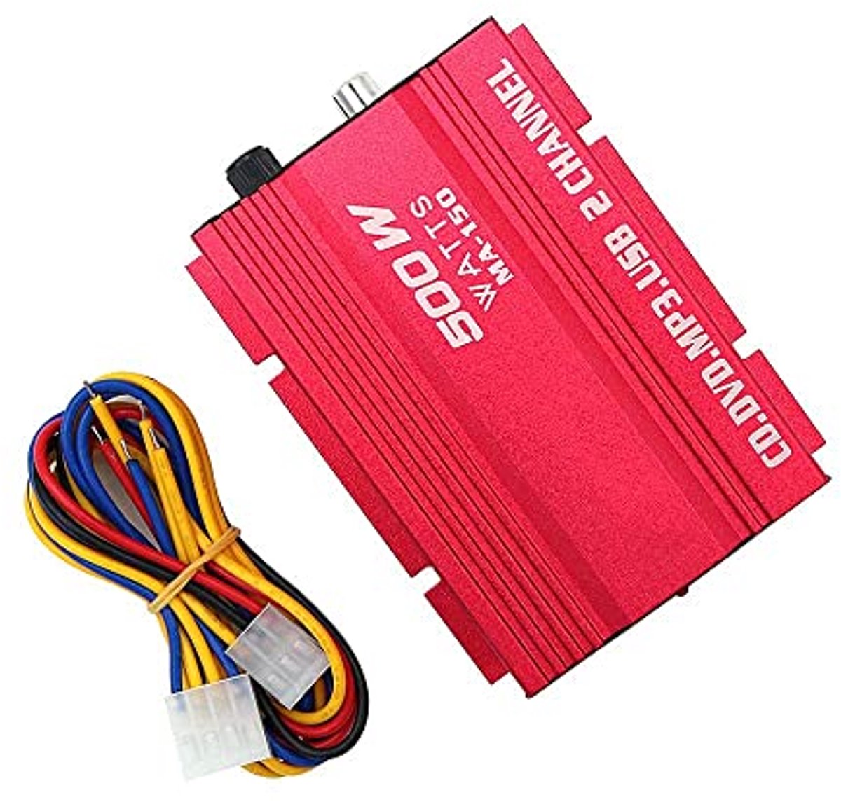 Mini 12V HiFi Stereo Auto-eindversterker met MP3-audioluidspreker en USB
