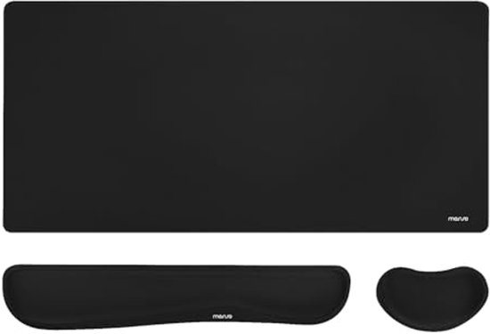 MOSISO Toetsenbord muismat set, grote gaming pad & toetsenbord