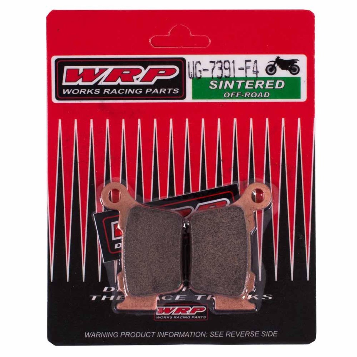 Wrp F4 Off Road Achterremblokken Grijs,Roze