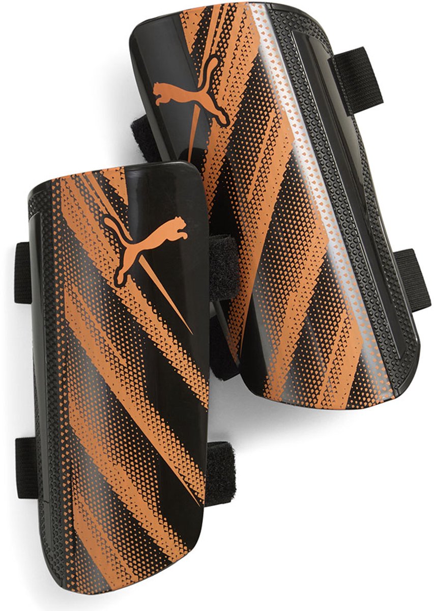 Puma Attacanto Strap Scheenbeschermers Bruin L
