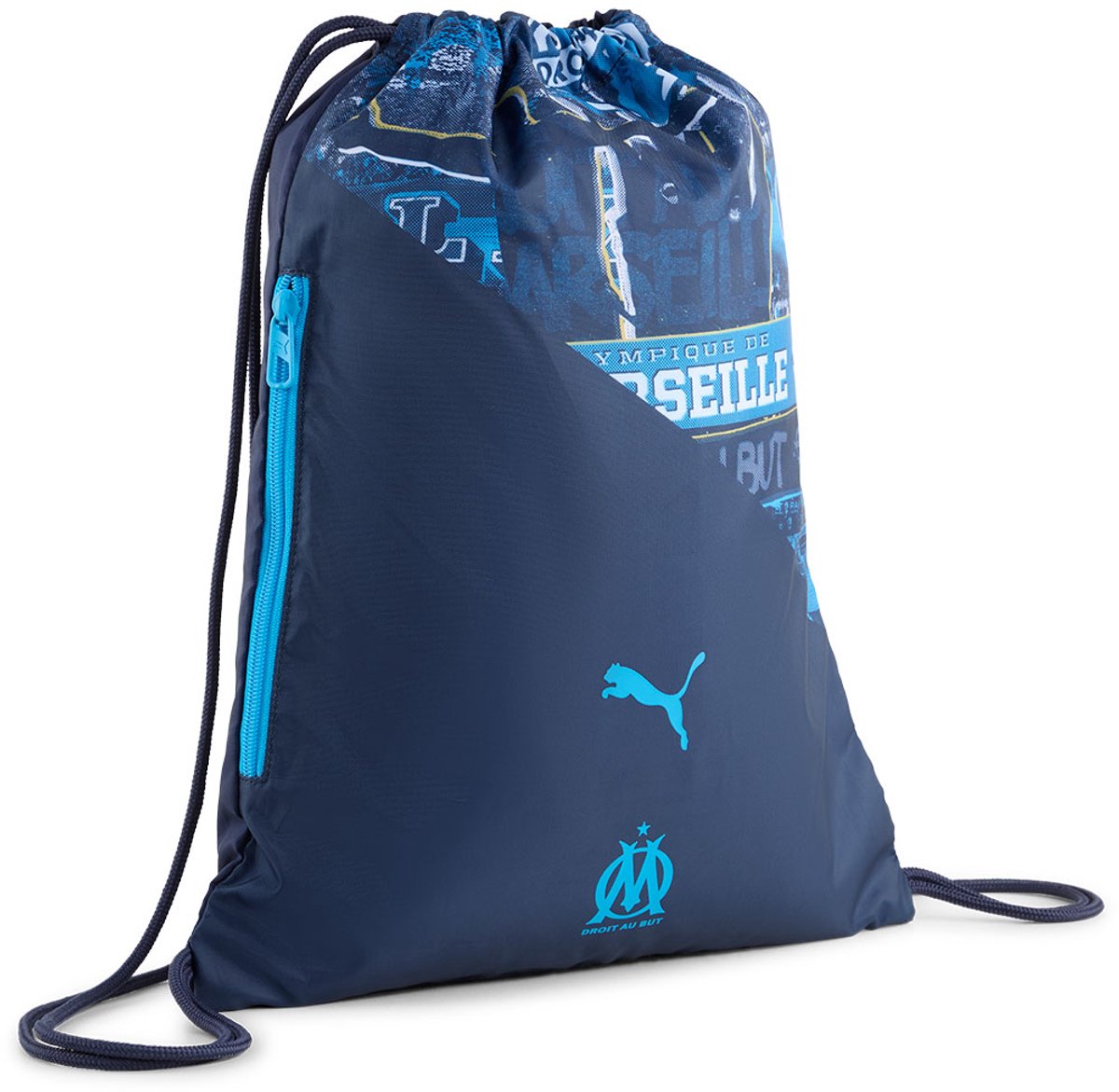 Puma Olympique Marseille Football Energy Gymtas Blauw