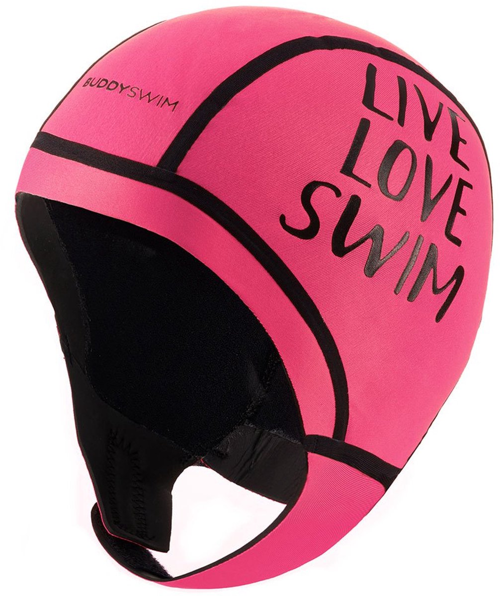 Buddyswim Trilaminate Warmth 2.5 Mm Neoprene Neopreen Cap Roze L