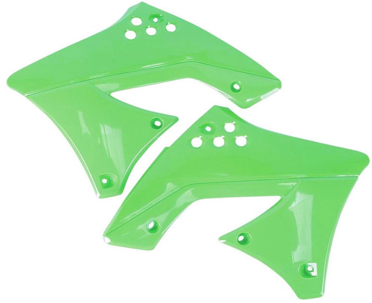 Polisport Off Road Kawasaki Klx110 10-23 Radiatorkappen Groen