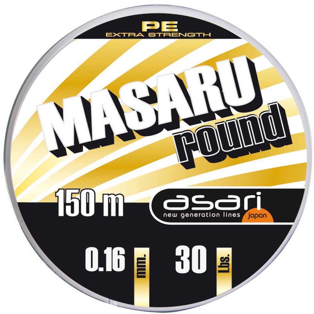 Asari Masaru Jerk Gevlochten Vislijn 150 M Zwart 0.100 mm