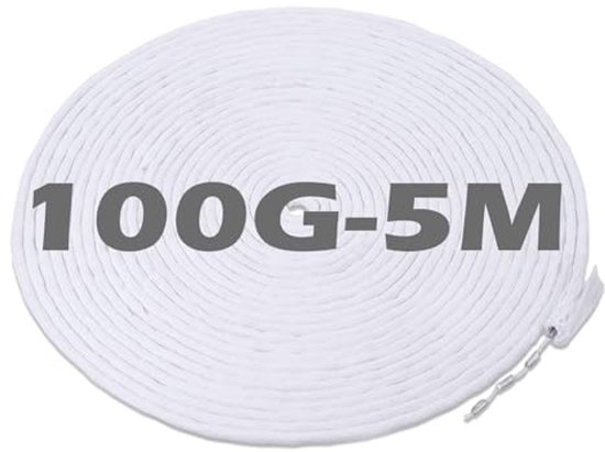 Loodband voor gordijnen, zwaar, 10m, zware loodketting, gordijnverzwaarder, outdoor, gladde ophanging, perfecte vouwen