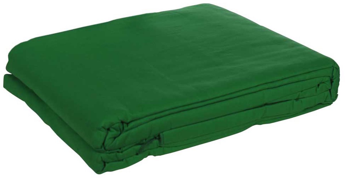 Bresser Uitwasbaar Achtergronddoek 4x6m Chromakey Groen