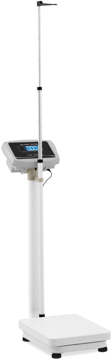 Weegschaal - voor lengte en gewicht - RVS - 180 kg - Steinberg Systems