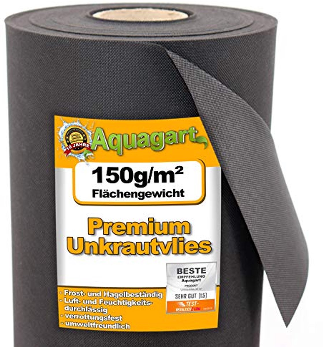 Milieuvriendelijke onkruidmat 20m x 1,5m - Waterdoorlatend en ademend tuinvlies