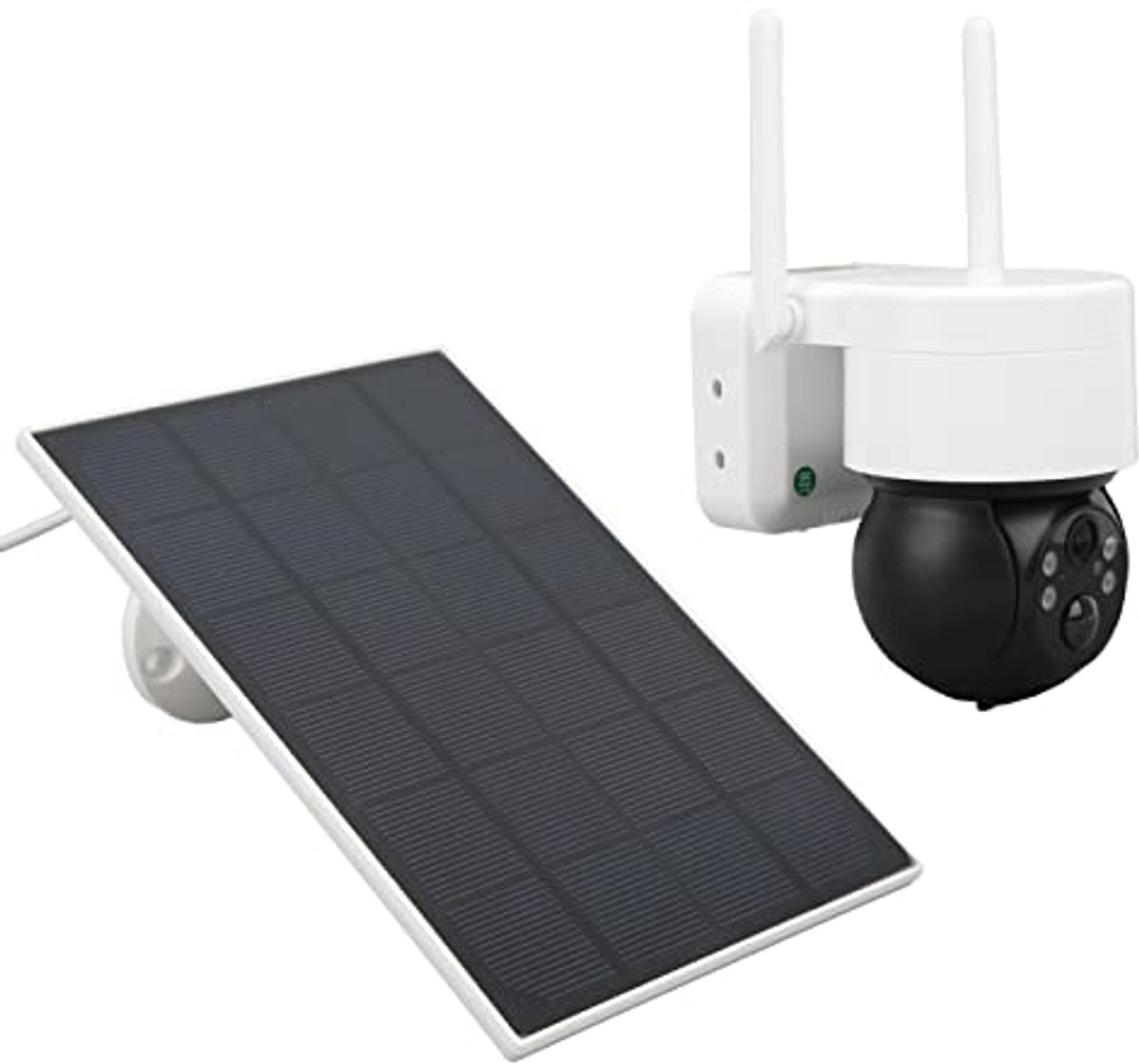 Draadloze 1080P HD Zonne Bewakingscamera met Kleurennachtzicht