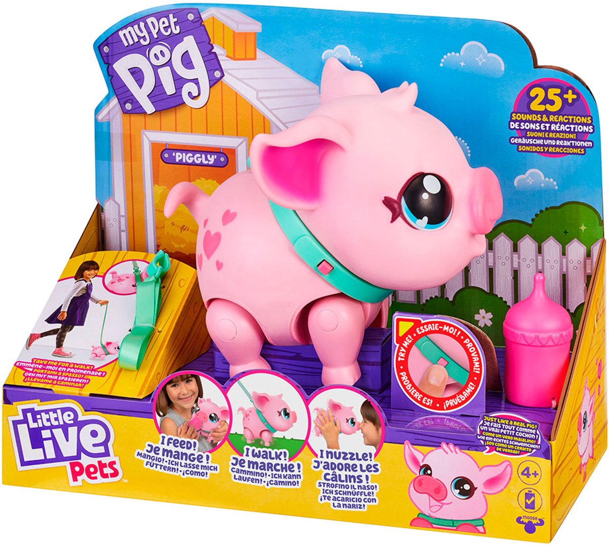 Little Live Pets - My Pet Pig - Interactief Biggetje Piggly — afbeelding 17