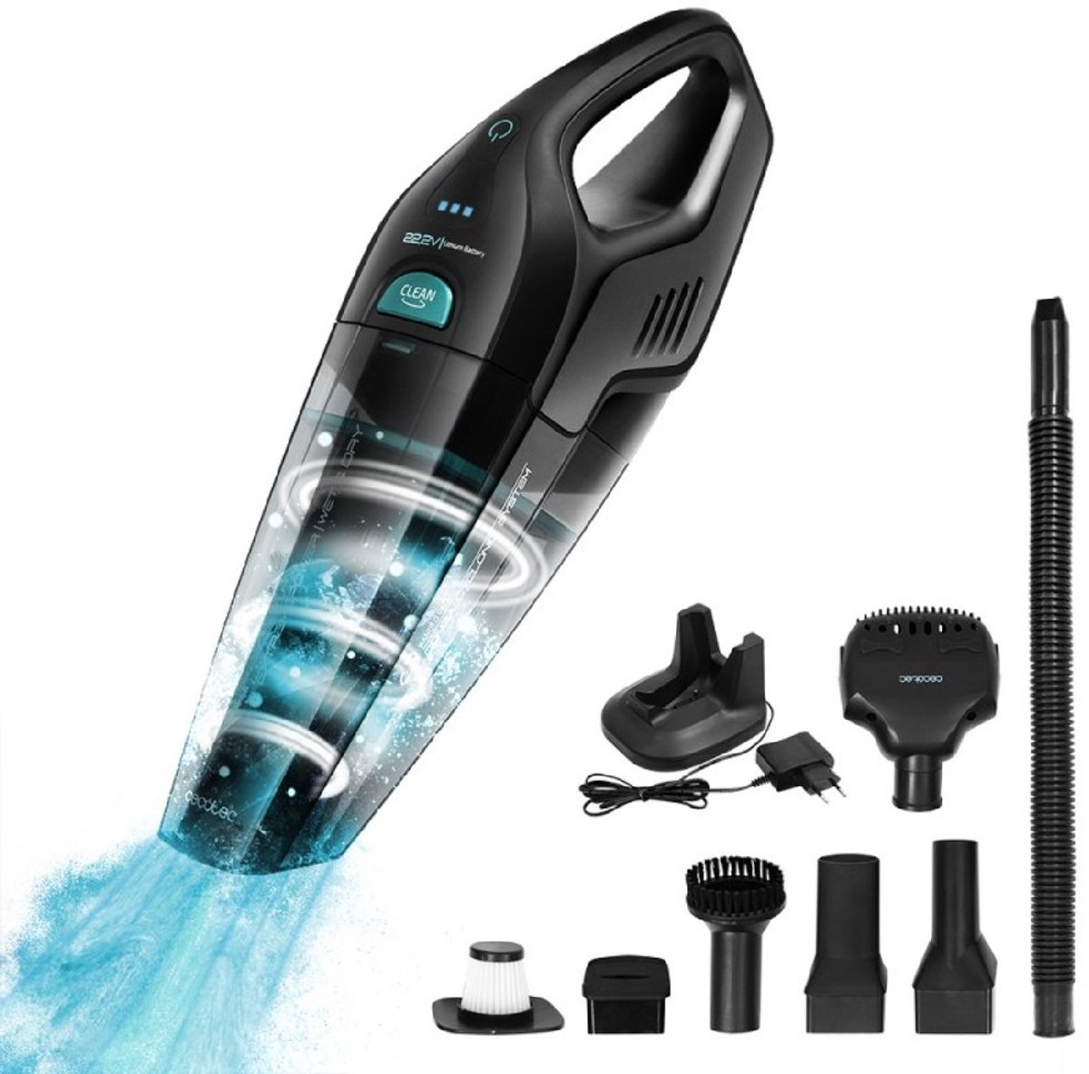 Aspirador de mano Conga Immortal ExtremeSuction 7,4 V Hand Cecotec Aspirador de mano Conga Immortal ExtremeSuction 7,4 V Hand Cecotec