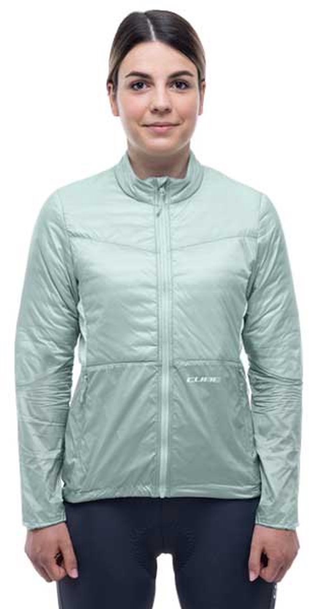 Cube Blackline Light Iso Jas Groen S Vrouw