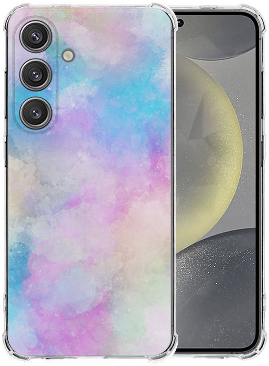 Samsung Galaxy S25 Plus Hoesje - Watercolor Light TPU Antishock