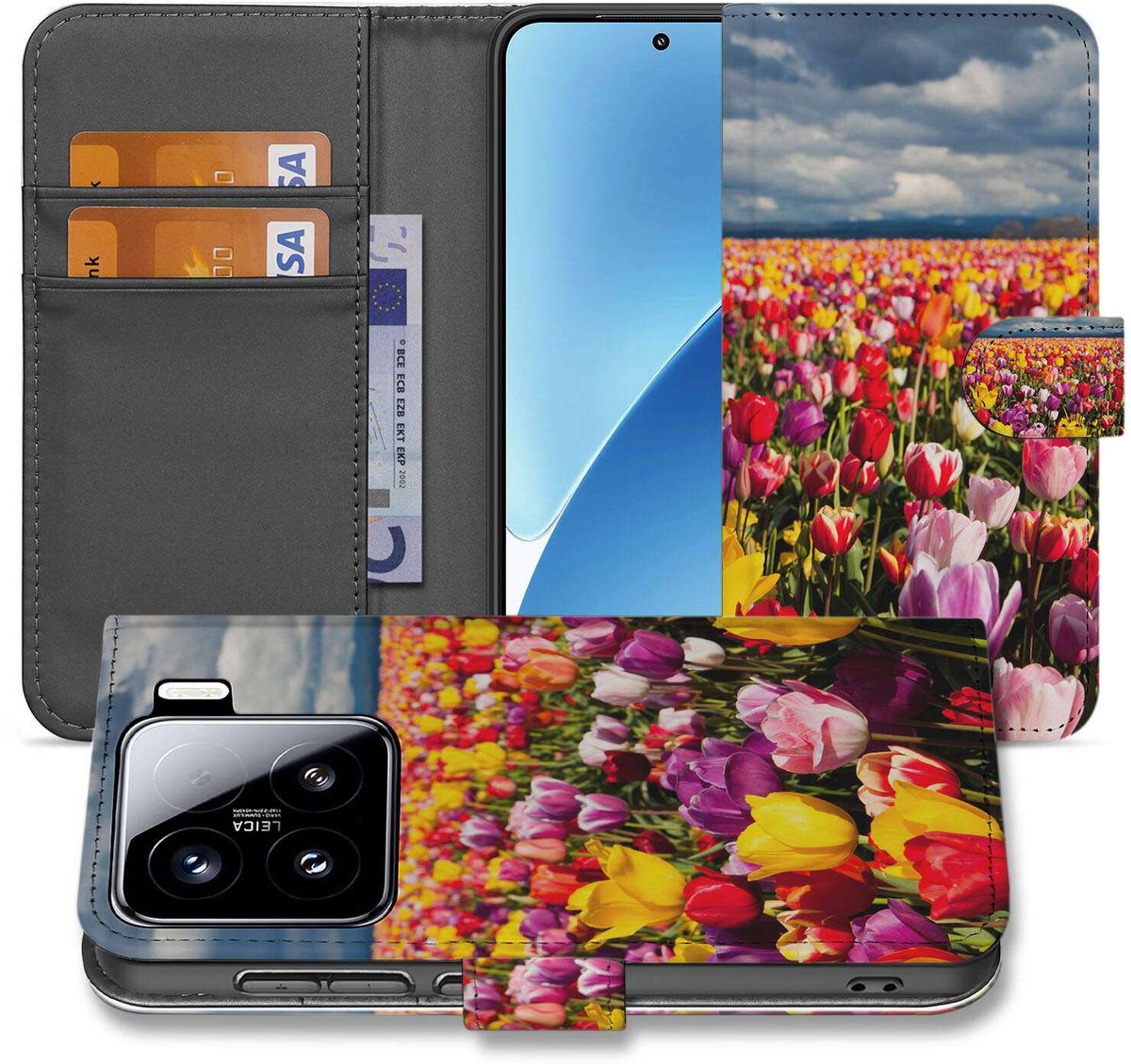 Xiaomi 15 Hoesje Tulpen