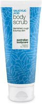 Body Scrub met salicylzuur voor een zuivere en gladdere huid — Body Scrub met salicylzuur verwijdert puistjes en onzuiverheden. Bevat salicylzuur, glycolzuur, abrikozenpitpoeder en allantoïne.