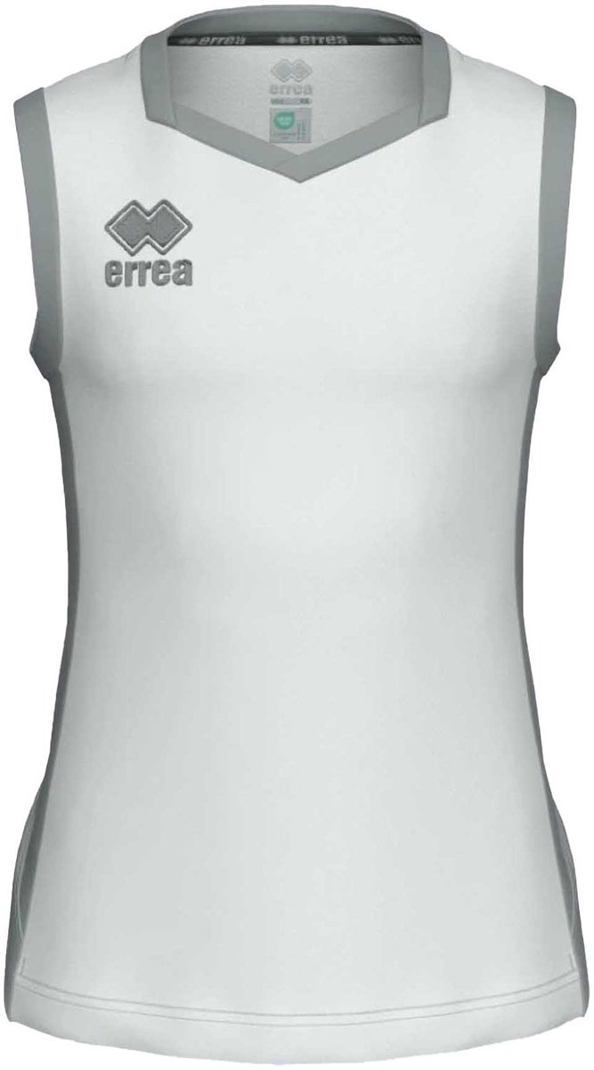 Errea Becky Tanktop Jr Wit Grijs - Sportswear - Kinderen