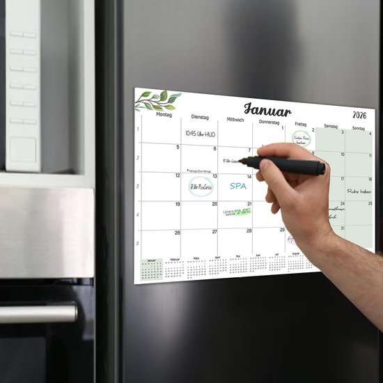 Bureaukalender 2026 met eikenhouten standaard | Maandplanner voor aan de muur | Engels of Duits | Organizer voor thuis en op kantoor - België Bureaukalender 2026 met eikenhouten standaard | Maandplanner voor aan de muur | Engels of Duits | Organizer voor thuis en op kantoor - België