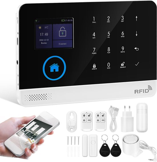 Draadloos Touchscreen Alarm Systeem