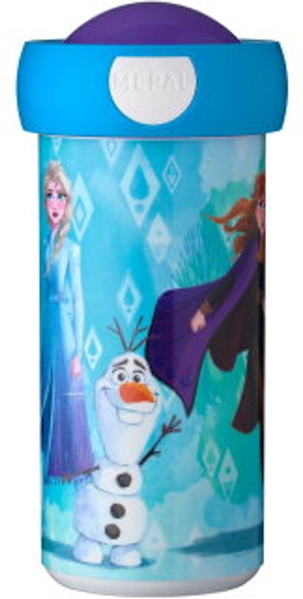 Mepal Schoolbeker Campus - 300 ml - Sluit goed af - Drinkbeker voor kinderen - Frozen 2