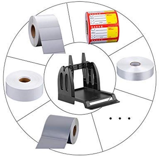 Labelhouder voor Desktop Thermische Labelprinter 2 in 1 Rollen & Fan-Fold Stapellabels Verzending kopen vanaf een prijs van 12