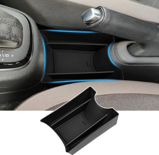 ZENVI Middenarmleuningen compatibel met Volkswagen VW Polo armleuningen 2010-2018 middenconsole, armleuningen, dubbele opbergruimte, elleboogsteun