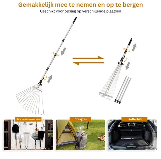 DailySupplies® Verticuteerhark - Bladhark - Verticuteermachines van DailySupplies® — afbeelding 4