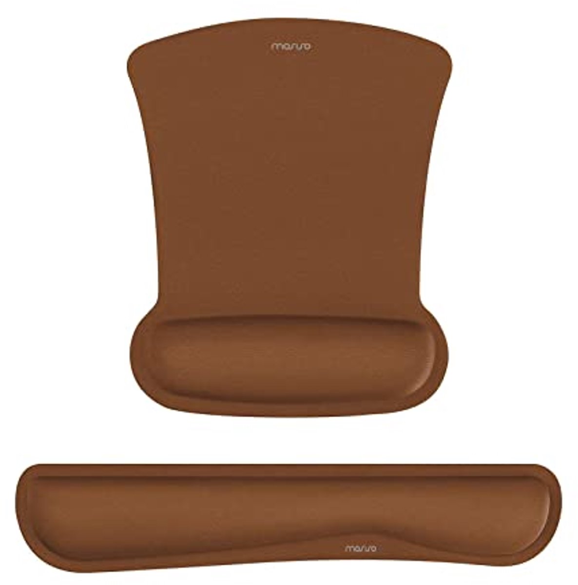 Ergonomisch Polssteun voor Muismat en Toetsenbord Set - Niet-slip Basis, Pijnverlichting en Comfortabel Typen