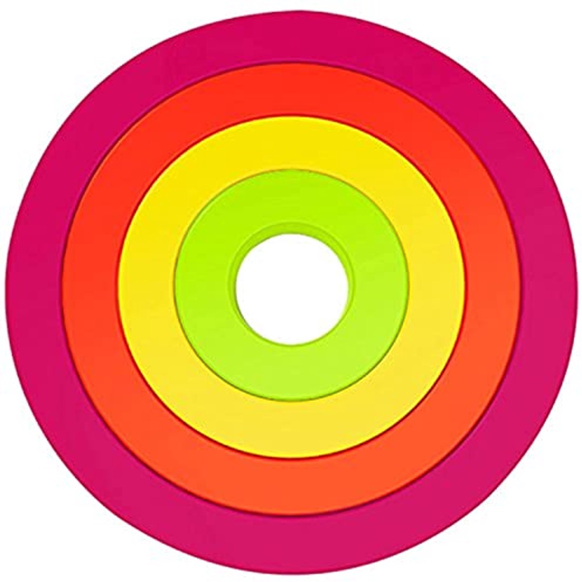 Ronde Stapelebare Onderzetters - 4 Delige Set