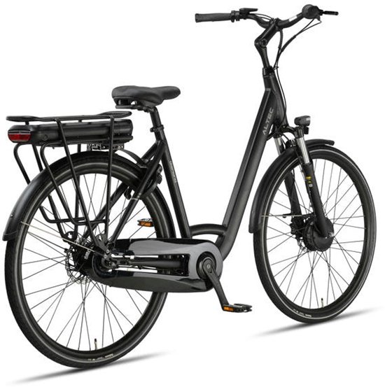 Altec Diamond Elektrische Fiets - 28 inch - 53 cm - 250W (42Nm) Voorwielmotor - Accu 468Wh (36V, 13Ah) - Shimano Nexus 7 - Hydraulische Remmen - Mat Zwart van Altec — afbeelding 2