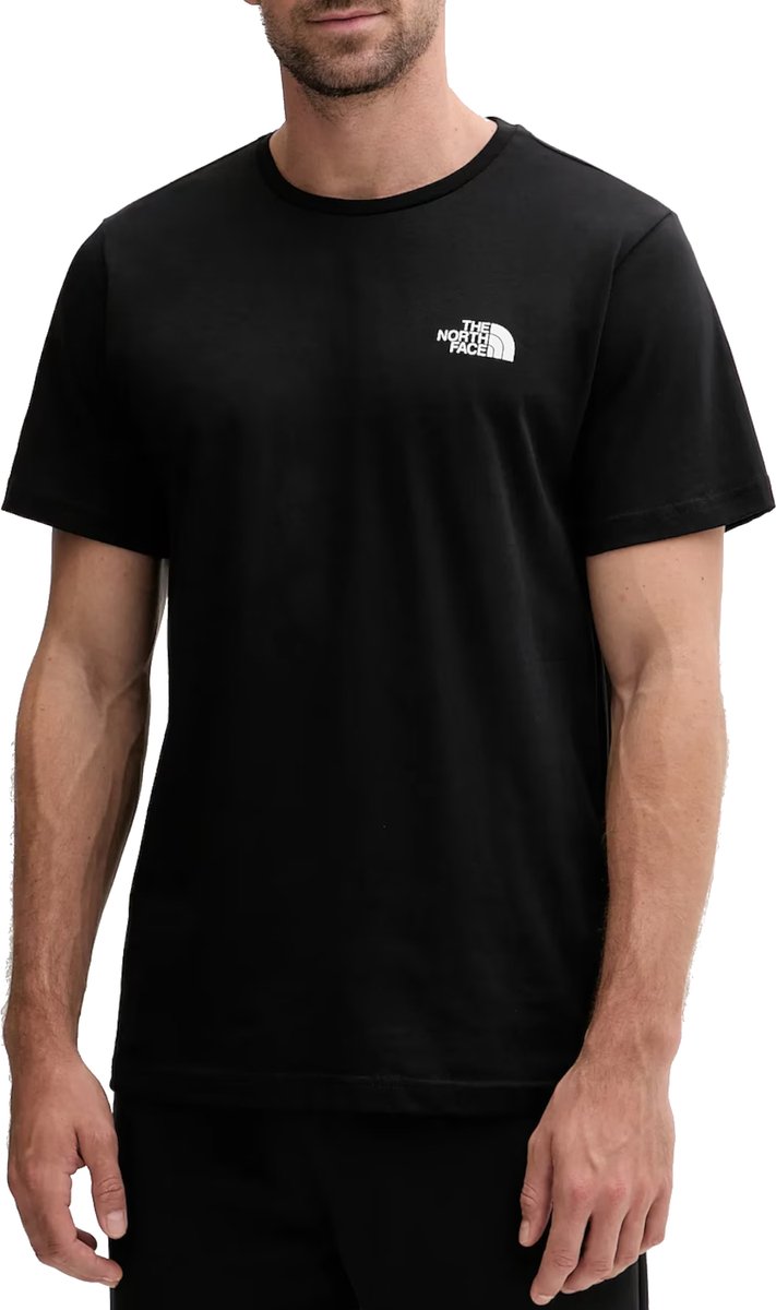 The North Face M Half Dome Photo SS Tee, Mannen, Zwart, T-shirt, maat: XL