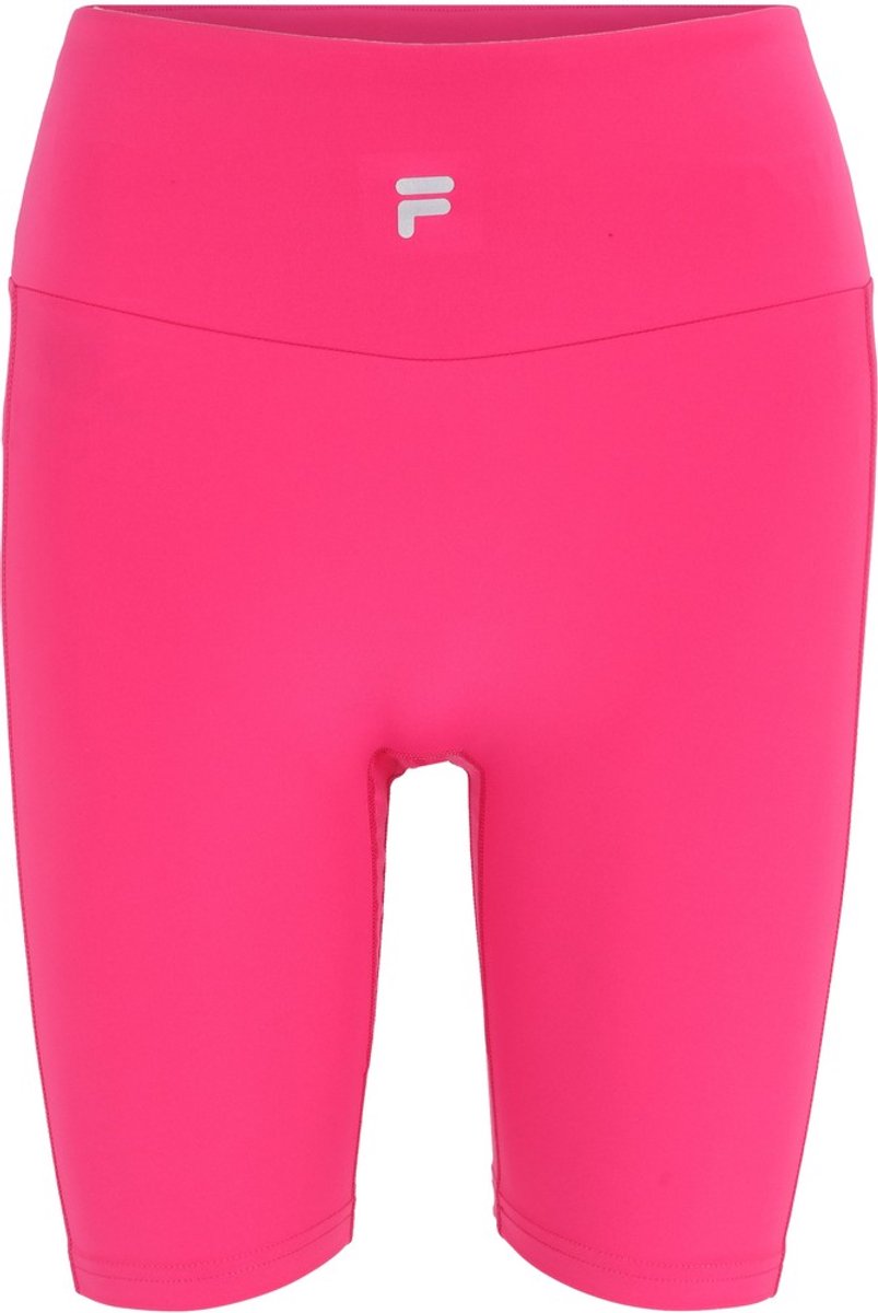 Fila Damen Kurze Hose Rakanda High Waist Bike Tights Yarrow-XS Roze