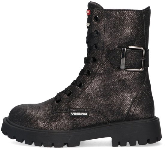 Vingino Tutti Tito Boots Meisjes - Zwart - Maat 38