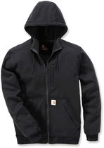 Carhartt Wind Fighter Hooded Sweatshirt Black Heren
