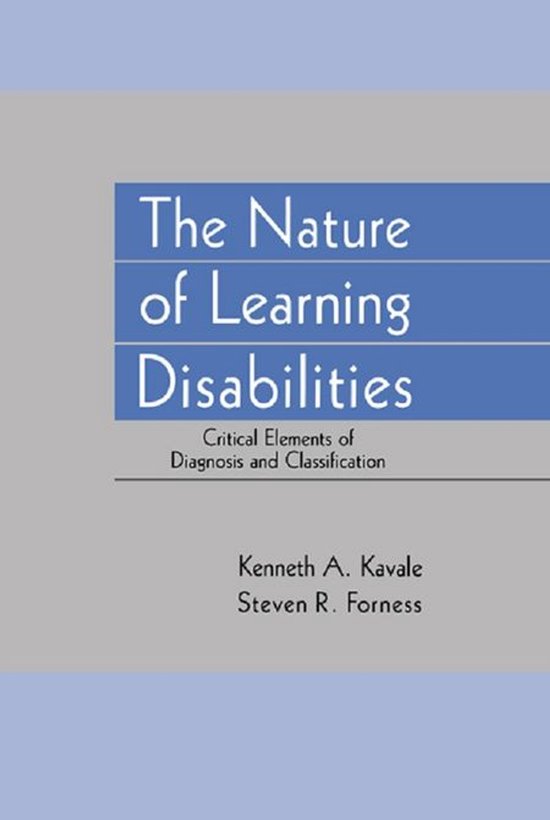 The Nature of Learning Disabilities - cover