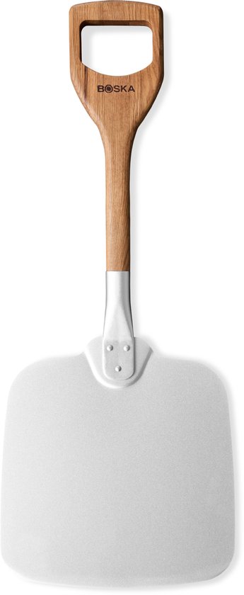 Boska Pizzaschep Barbecue - Kort handvat - Stabiel - Aluminium - Eikenhout - BBQ Accessoires