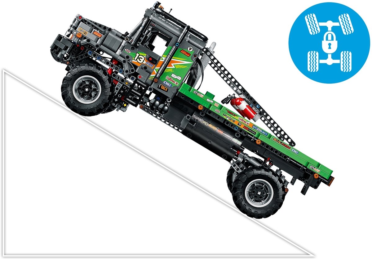 LEGO Technic 4x4 Mercedes-Benz Zetros Trial Truck met app-besturing 42129 — afbeelding 23