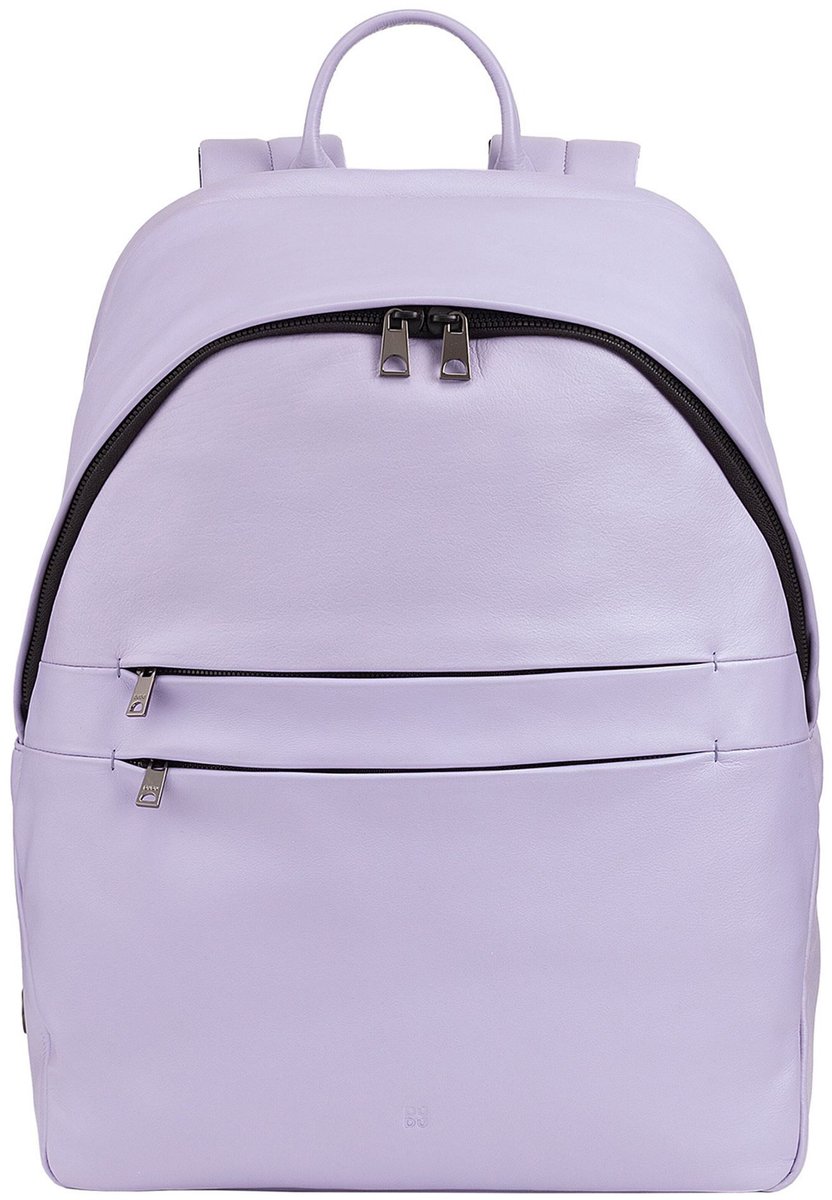 DuDu New York Dagrugzak Leder 41 cm Laptopvak - 42cm (17 duim) - provence lilac