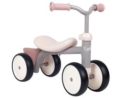 Smoby Rookie - Loopfiets - Step - Roze - Ontdek de Wereld op Vier Wielen!