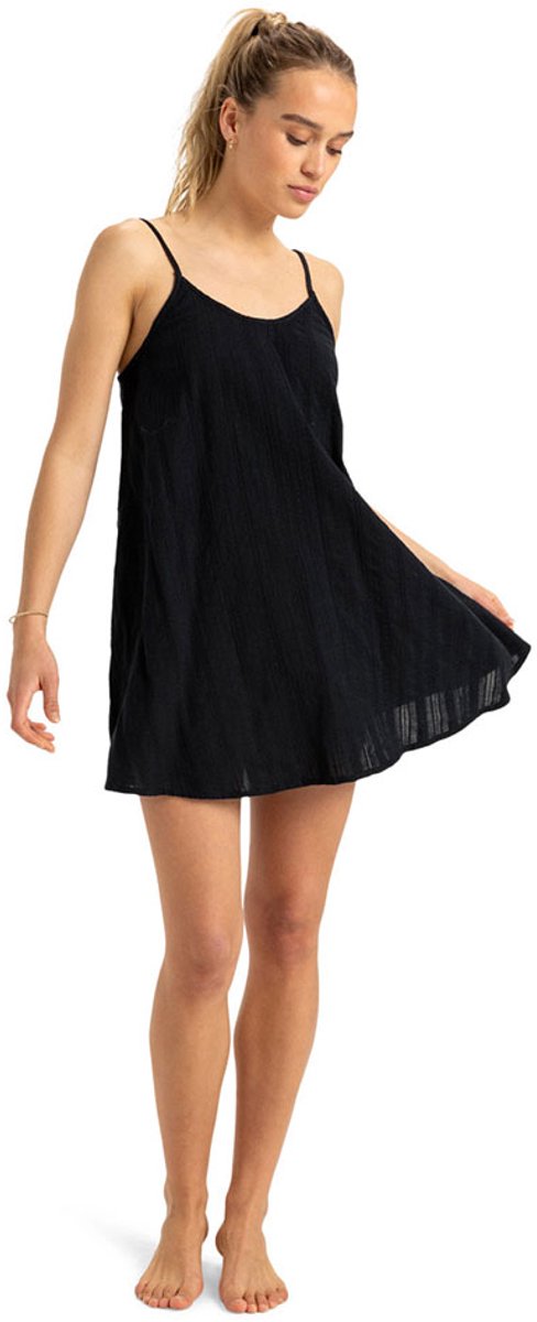Roxy Favorite Summer Cover-up Mouwloze Jurk XL Vrouw Antraciet