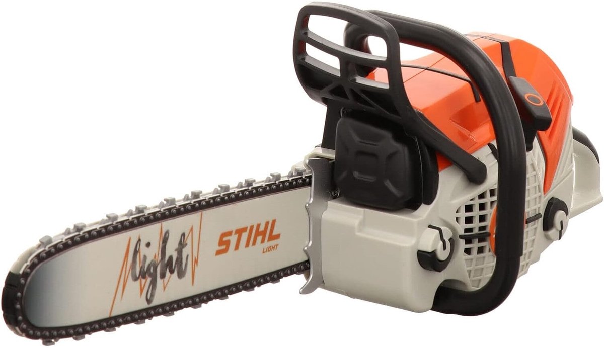Vedes speelgoed kettingzaag voor kinderen - Stihl look - inclusief batterij.