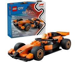 foto van LEGO City F1 coureur met McLaren racewagen - 60442