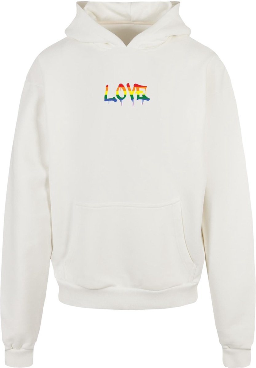 Merchcode - Love Teddy Oversized Hoodie/trui - 4XL - Wit