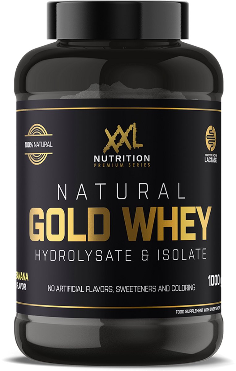 Natural Gold Whey - 1000 gram - Banaan