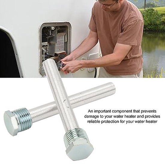 Dioche Tige d'anode de chauffe-eau pour camping-car Tiges D'anode de